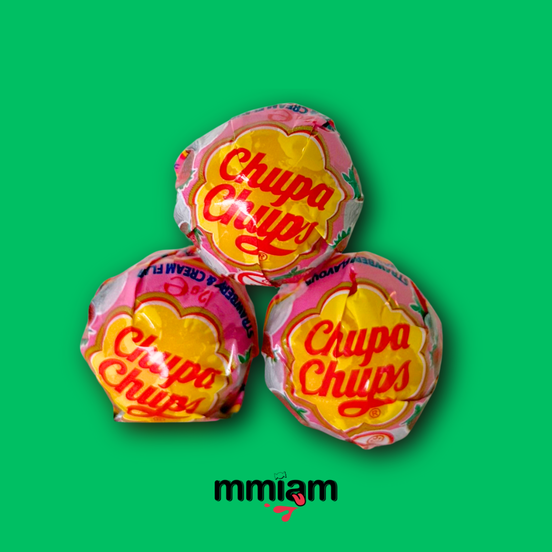 Sucette Chupa Chups lait fraise