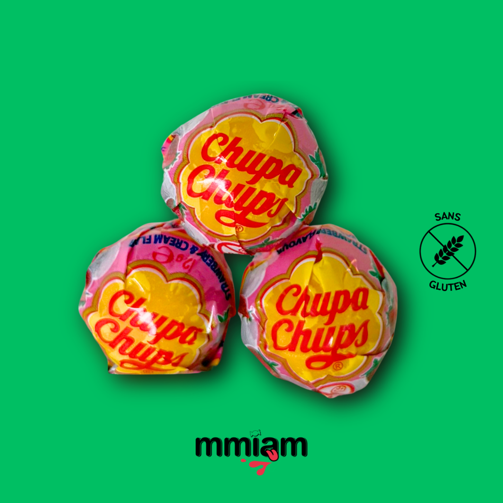 Sucette Chupa Chups lait fraise