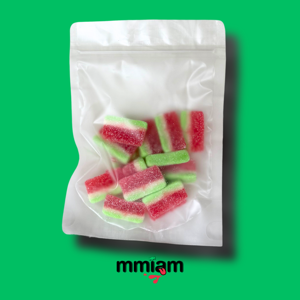 Tranche de pastèque piquante